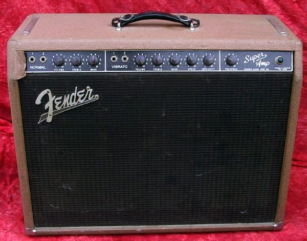 1960 Fender Super, Model 6G4, Brown Tolex