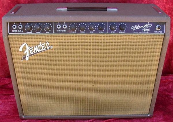 1963 Fender Vibroverb, Brown Tolex