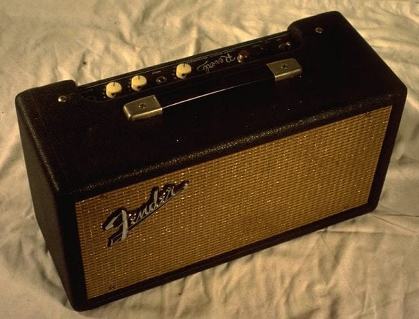 1964 Fender Reverb Unit, Model AB763, Black Face