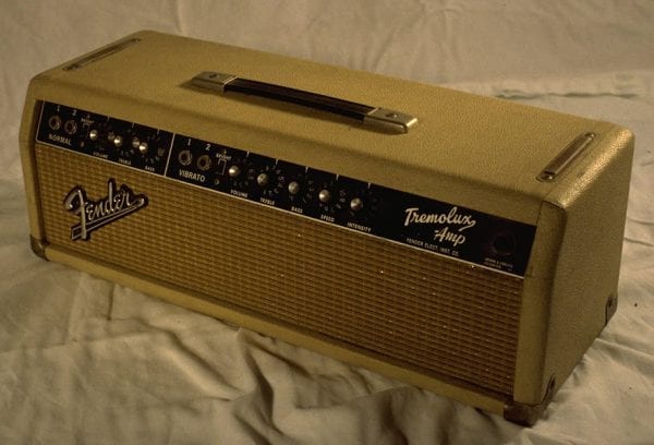 1964 Tremolux Piggyback, Model AB763 Vibrato, Blonde Tolex