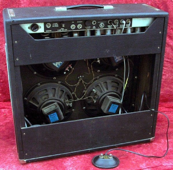 '66 Super Reverb, AB763 Vibrato, Black Face - Image 2