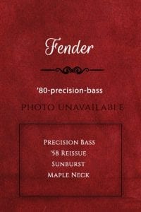 Fender-Bass Guitar-1980-precision-bass