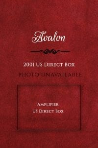 Avalon 2001 Direct Box