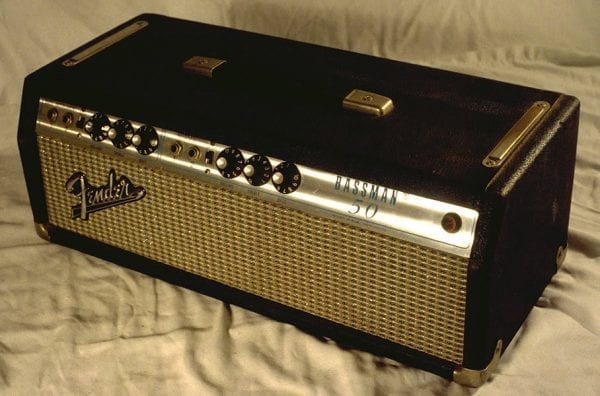 1975 Fender Bassman 50, Silver