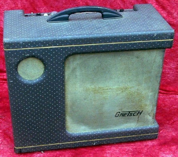 1958 Gretsch Jimmy Webster amplifier front