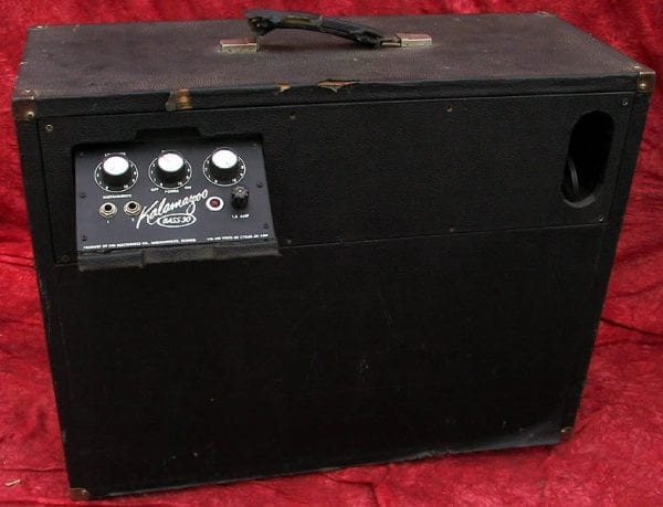 Kalamazoo '66 Bass 30 Combo Amp Bass 30 back