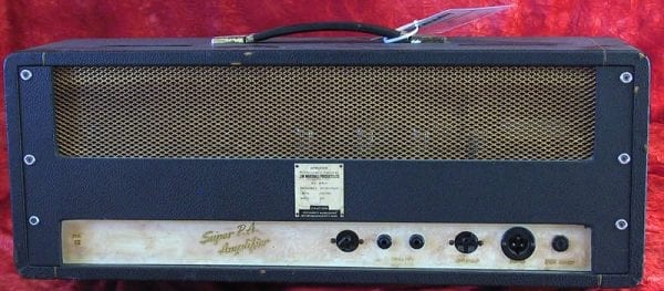 Marshall Head 1965 JTM 100 back