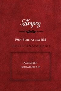 Ampeg 1964 Portaflex B18 amplifier